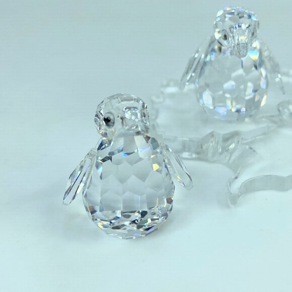 Swarovski crystal Penguin babies (set of 3) 209588 with "ice" place COA S162 - Picture 4 of 9